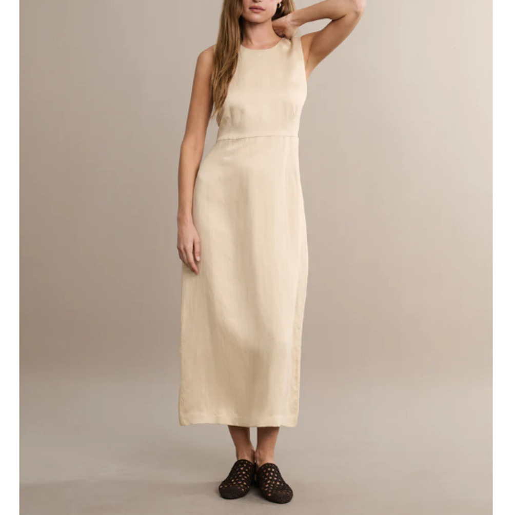 Jenni Kayne Women's Oatmeal Blair Dress Size S